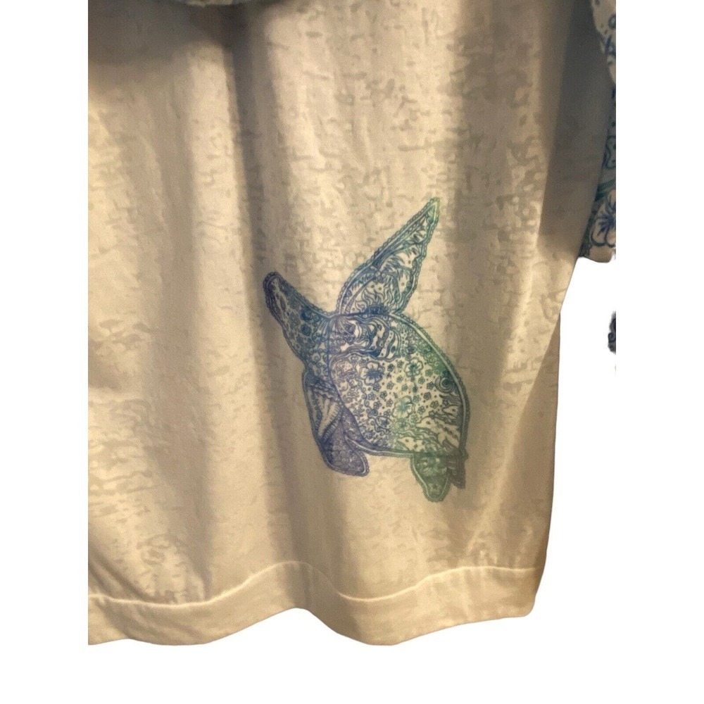 Kai Wakine Designs Hawaii Lightweight Hoodie Navarre Bay Turtle size medium - Picture 13 of 13